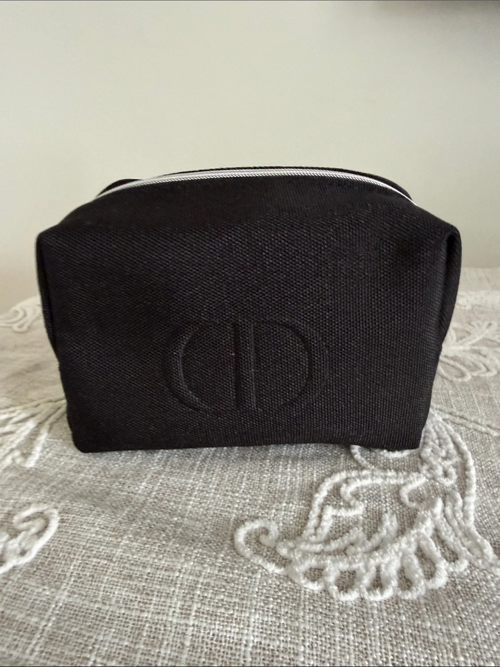 Christian Dior Beaute Black Cosmetic Pouch